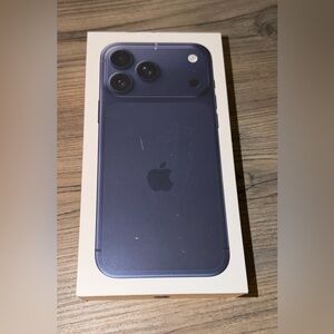 Apple iPhone 17 Pro Max Deep Blue 512GB EMPTY BOX ONLY A3257